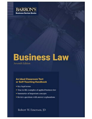 Business Law BUSINESS LAW 7/E （Barron's Business Review） [ Robert W. Emerson ]