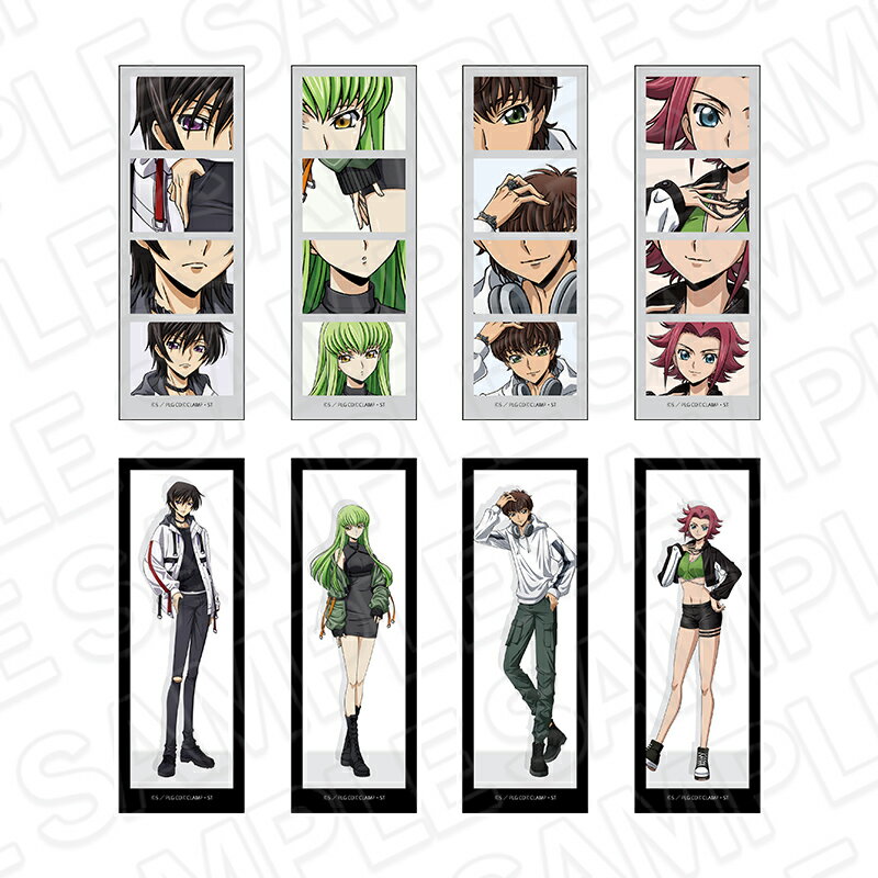 アニメ「コードギアス 反逆のルルーシュ」 フォトグレイ風ステッカー（ランダム） Street ver．