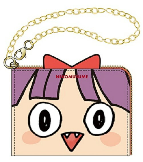 ゆる〜いゲゲゲの鬼太郎　フェイスシリーズ　コインケース　ねこ娘