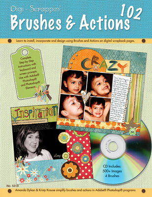 This book is the follow-up to Digi-Scrappin 101. Some knowledge of Adobe(R) photoshop and Adobe(R) Elements is assumed. A CD with tons a freebies is included. Take your digital scrapbooking to the next level!