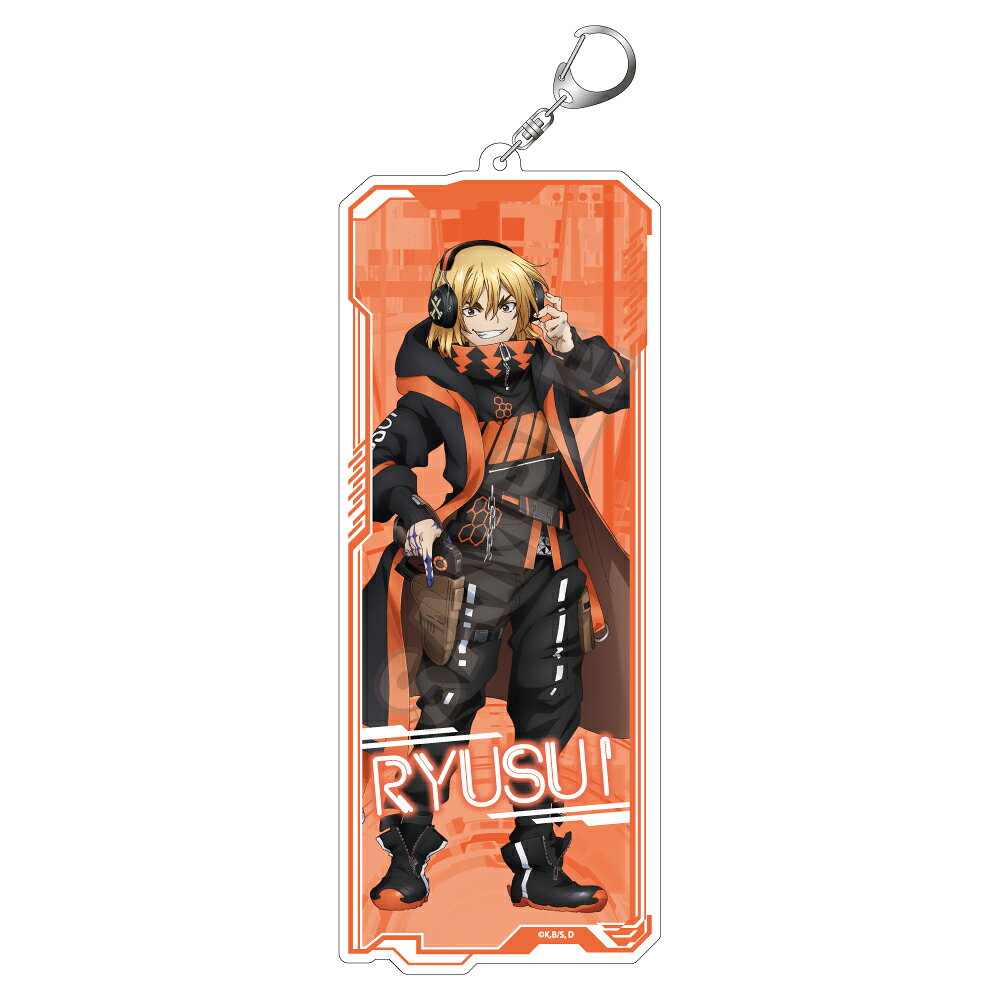 Dr.STONE サイバーパンク アクリルキーホルダーBIG 七海龍水