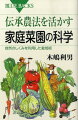 古くから伝わる伝承農法では、化学肥料や農薬は用いられず、自然のしくみが上手に活用されています。こうした農法を科学的に解説しながら、畑の耕し方、土作り、コンパニオンプランツ、病害虫の防除、種採りまで、家庭菜園で必要と思われる技術を網羅。