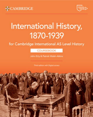 Cambridge International as Level History International History 1870-1939 Coursebook with Digital Acc CAMBRIDGE INTL AS LEVEL HIST I 