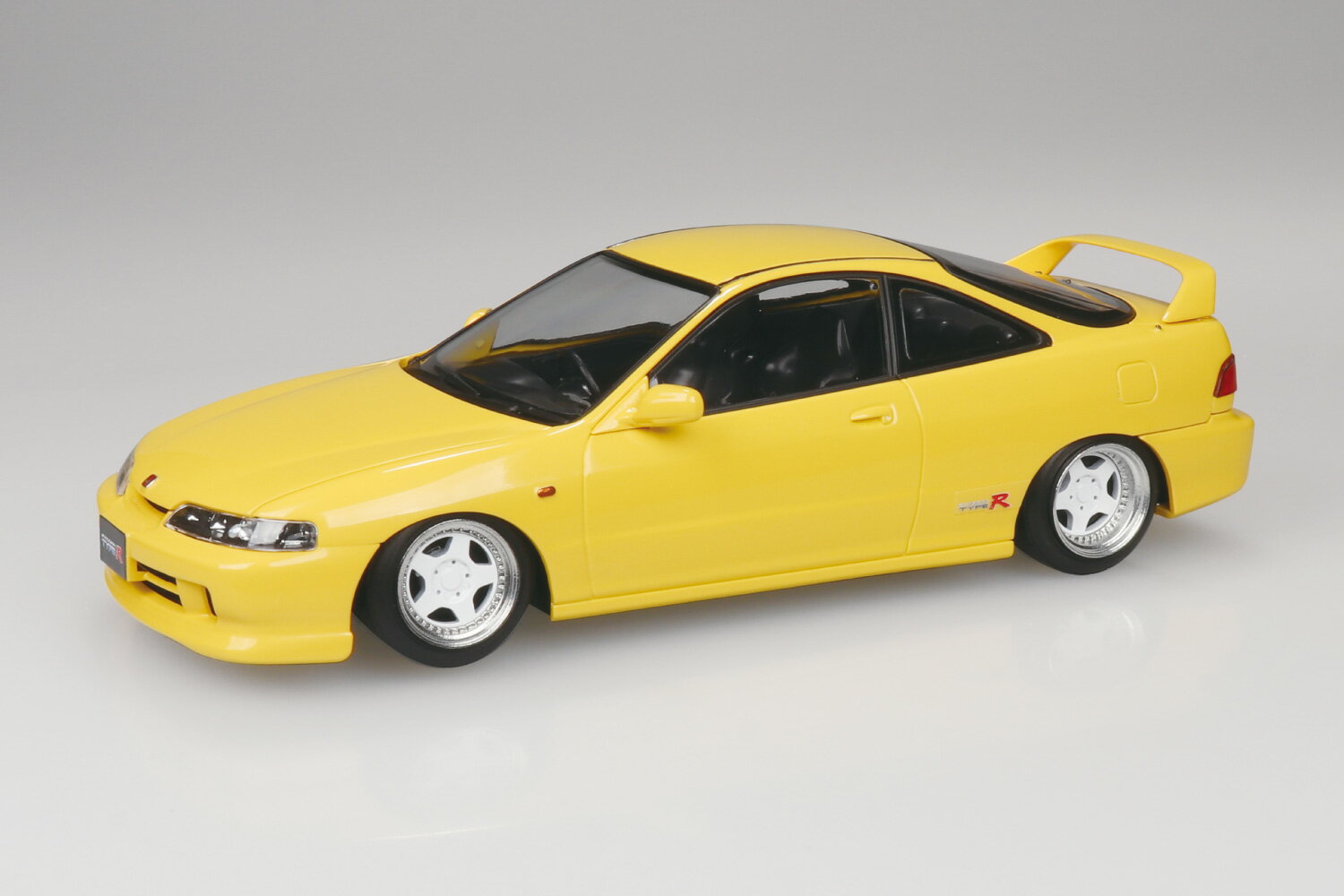楽プラ スナップキット 1/32 ホンダ DC2 インテグラ タイプR カスタムホイール（サンライトイエロー） 【22CU-SY】 (プラモデル)