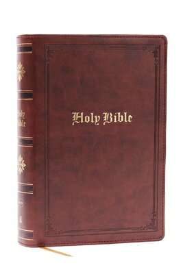 NKJV Bible: Personal Size Giant Print, Brown Leathersoft, Holy Bible, Red Letter, Comfort Print: New NKJV BIBLE PERSONAL SIZE GP BR [ Thomas Nelson ]