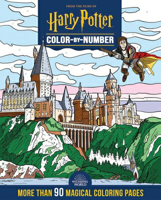 Harry Potter Color-By-Number HARRY POTTER COLOR-BY-NUMBER （Color-By-Number） [ Editors of Thunder Bay Press ]