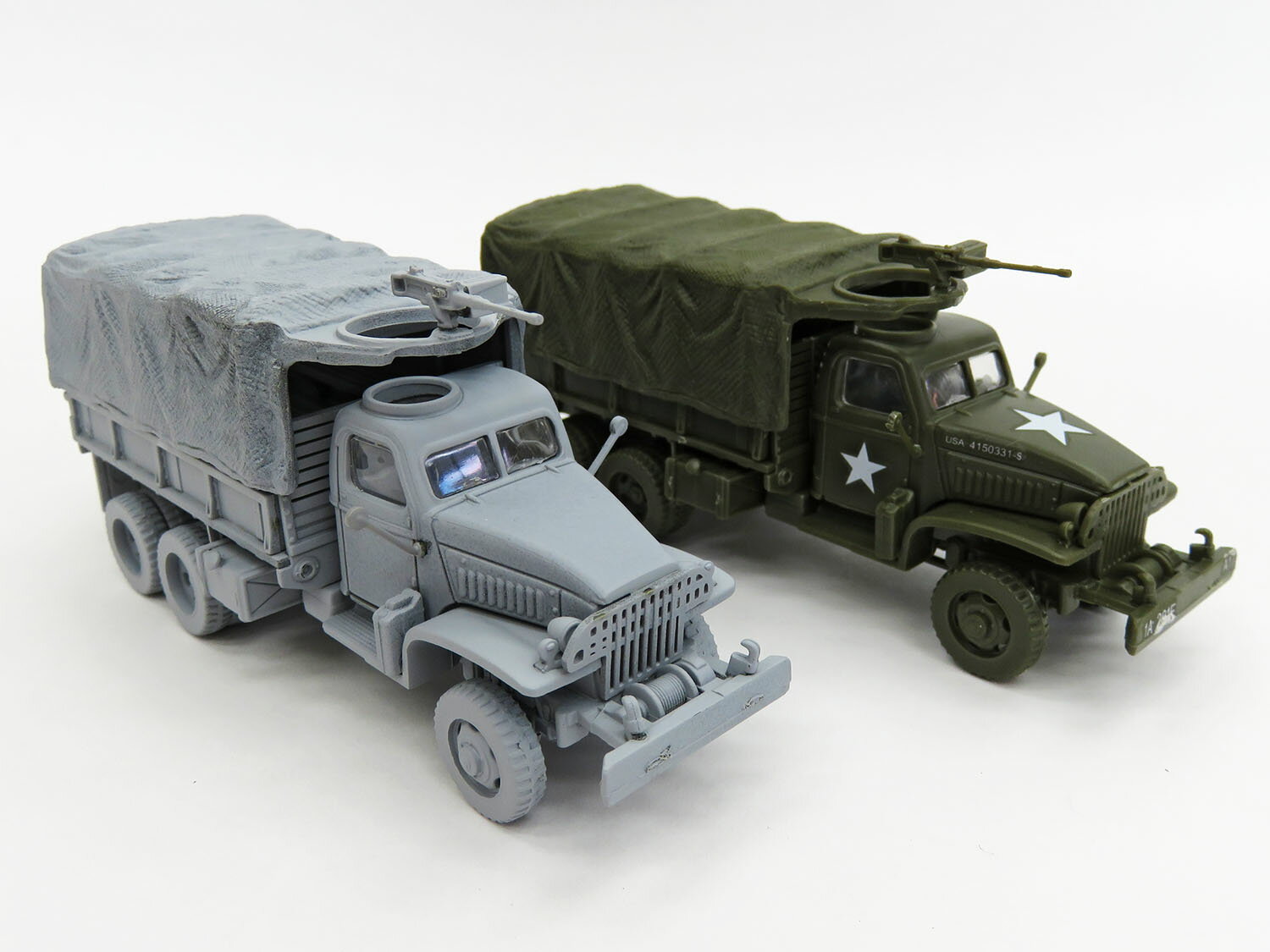 1/72 WW.II アメリカ軍 2 1/2t カーゴトラック 1944年6月 【WS55006】 (プラモデル)