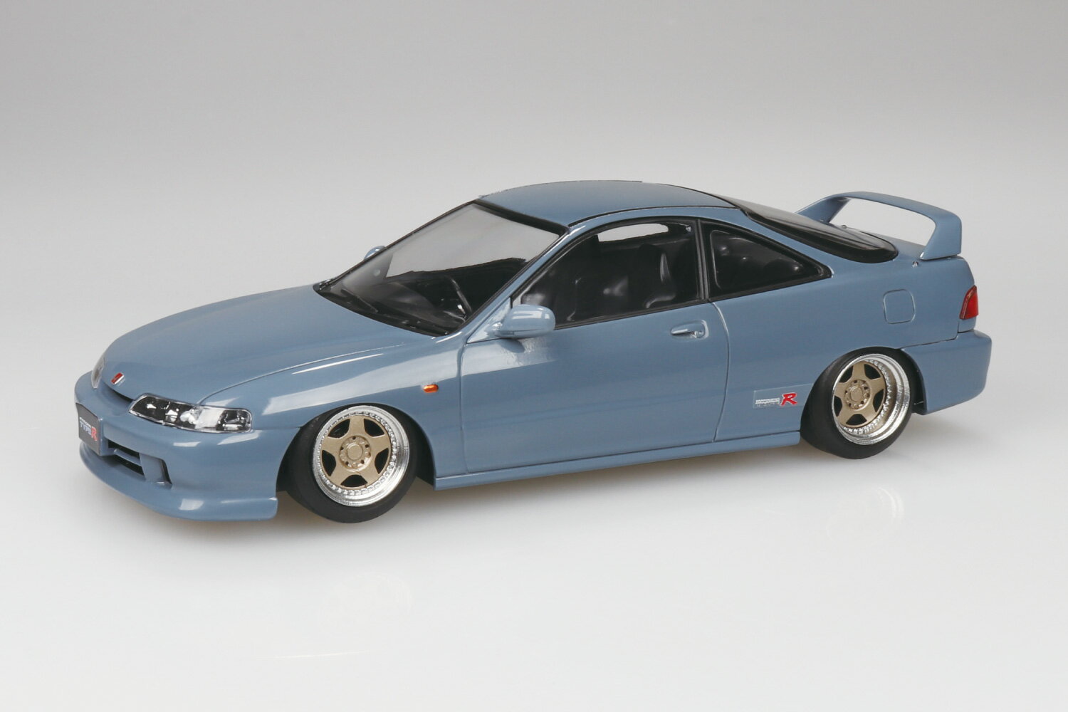 楽プラ スナップキット 1/32 ホンダ DC2 インテグラ タイプR カスタムホイール（グレー） 【22CU-GY】 (プラモデル)