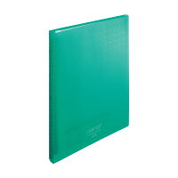 CUBE FIZZクリヤーブック <ポケット交換タイプ> A4 30P グリーン