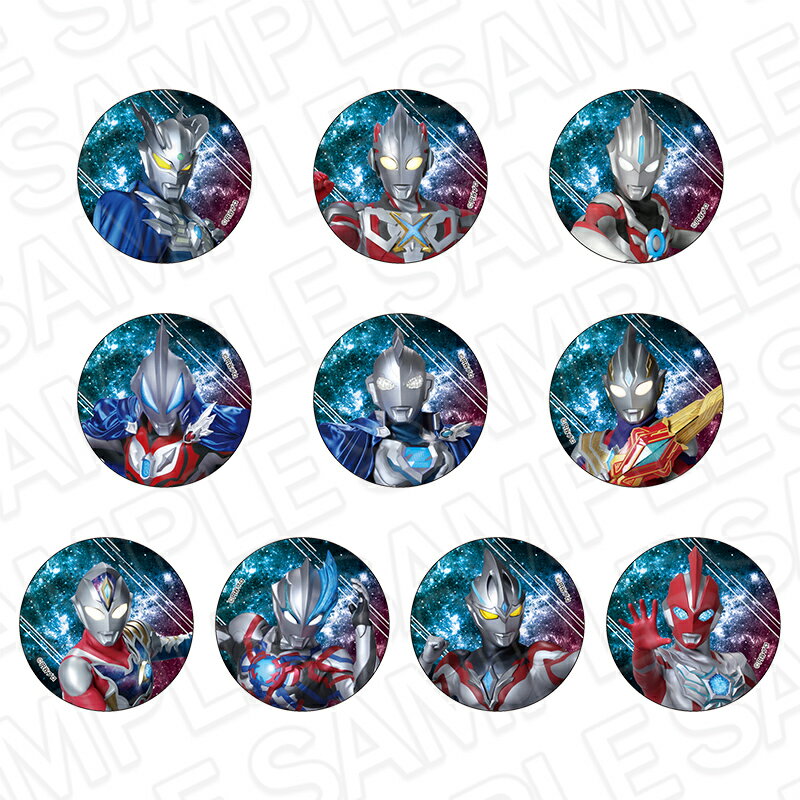 ウルトラマンシリーズ キラキラカンバッジ（ランダム） 2026 Winter ver．