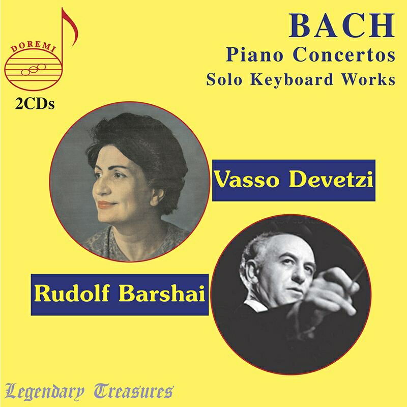 【輸入盤】ピアノ協奏曲集、半音階的幻想曲とフーガ、パルティータ第1番、フランス組曲第6番、他 ヴァッソ・デヴェツィ、ルドルフ・バルシャイ＆モ