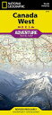 Canada West Map MAP-CANADA WEST MAP 2022/E （National Geographic Adventure Map） 