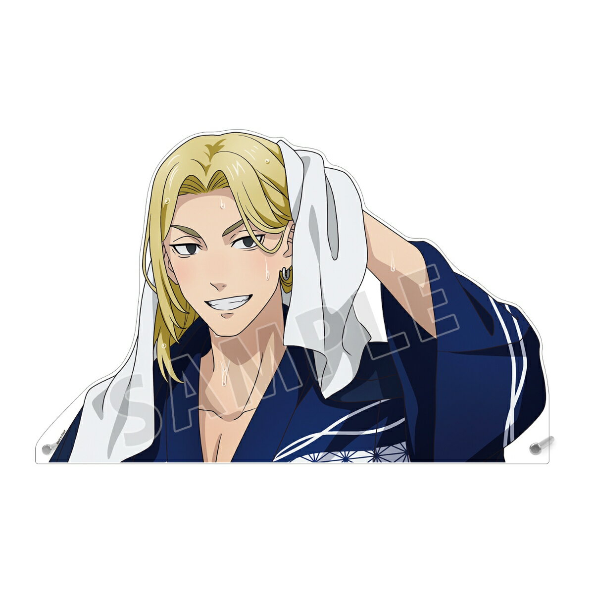 TVアニメ『東京リベンジャーズ』 描き下ろし 龍宮寺 堅 温泉浴衣ver. 特大ダイカットアクリルパネル