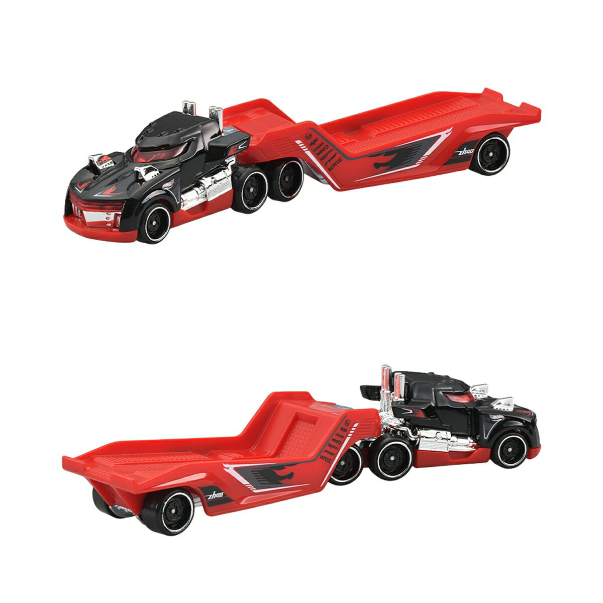 ホットウィール(Hot Wheels)　トラック フリートアソート 乗り物おもちゃ ミニカー 6台入り BOX販売 3歳から マルチ HYT56-986D 3