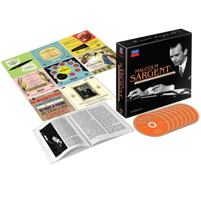 Box Set Classicalvalue Malcolm Sargent 発売日：2025年07月04日 予約締切日：2025年06月30日 Malcolm Sargent : Complete Decca Recordings (16CD) (Limited) JAN：0028948456369 4845636 Eloquence Australia CD 輸入盤