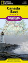 Canada East Map MAP-CANADA EAST MAP 2022/E (National Geographic Adventure Map) [...
