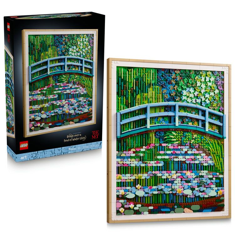 レゴ(LEGO) レゴアート Claude Monet ＜睡蓮の池に架かる橋＞ 31220 おもちゃ 玩具 プレゼント インテリア おしゃれ