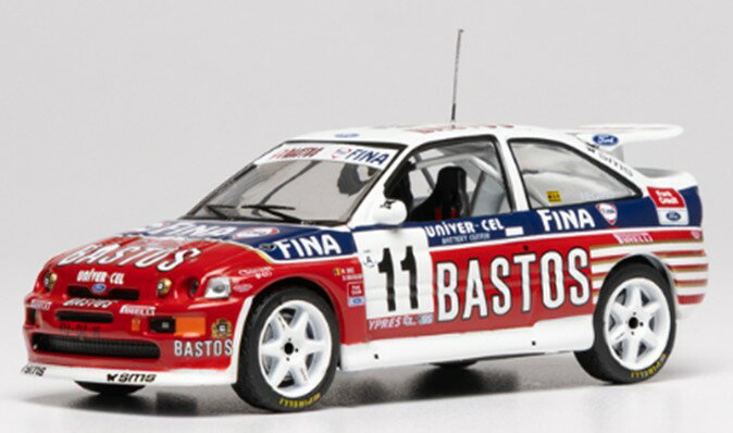 IXO 1/43 フォード エスコート RS コスワース 1995年 イープルラリー #11 M.Duez/D.Grataloup 【RAC450B】 (ミニカー)