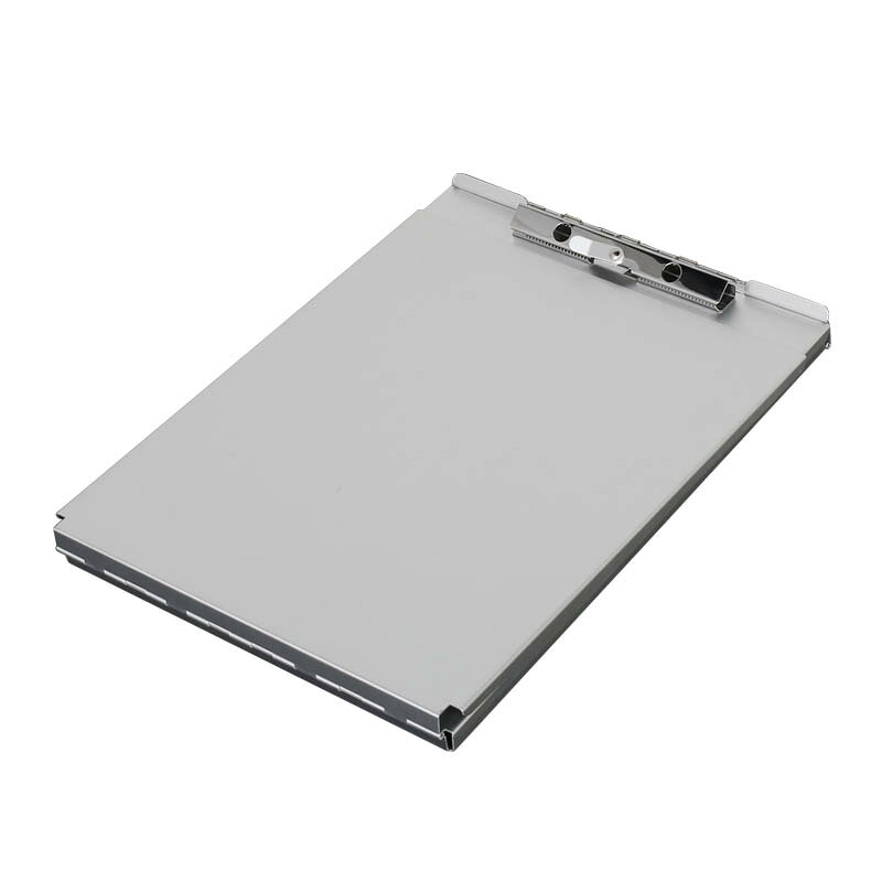ALUMINUM CLIPBOARD BOX W/TRAY L　H19-0005L
