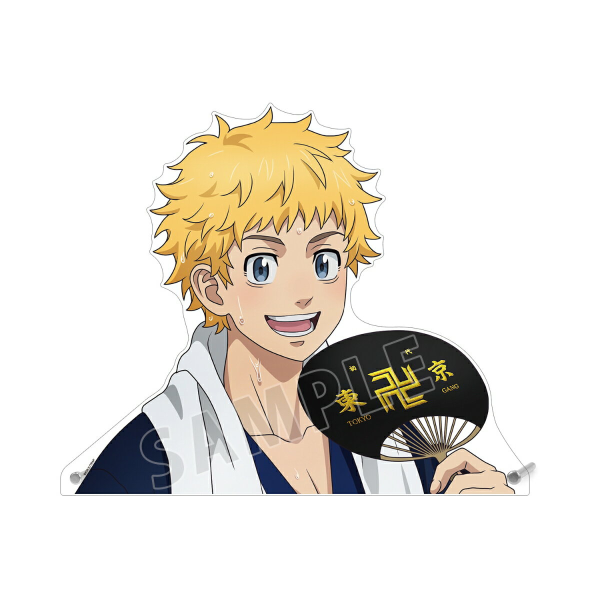 TVアニメ『東京リベンジャーズ』 描き下ろし 花垣 武道 温泉浴衣ver. 特大ダイカットアクリルパネル