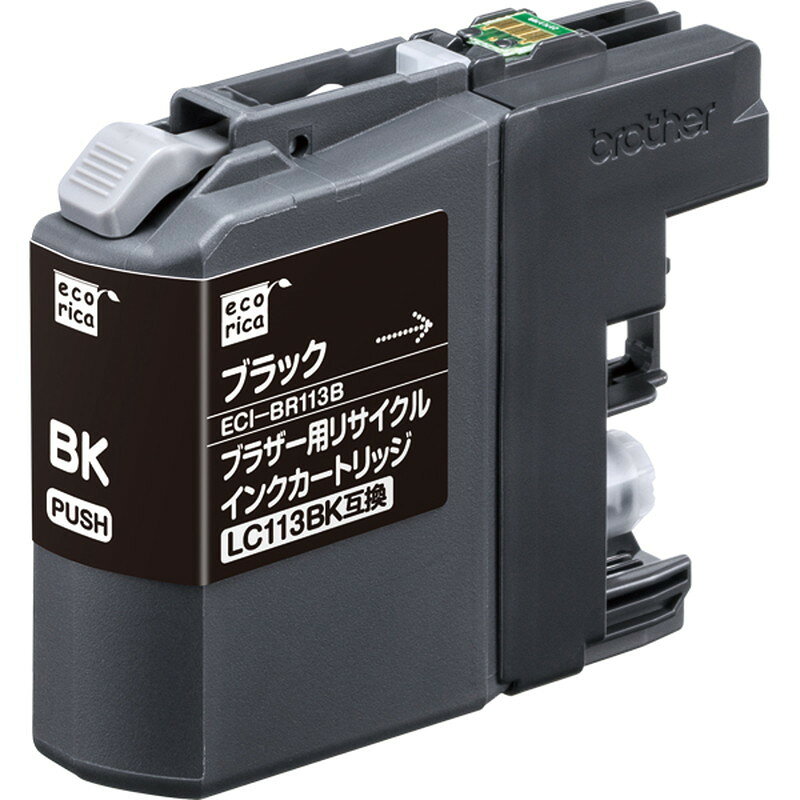 ブラザー LC113BK対応リサイクルインク ブラック

【対応純正型番】
LC113BK

【適合機種】
DCP-J4210N / DCP-J4215N / MFC-J4510N / MFC-J4810DN / MFC-J4910CDW / MFC-J6570CDW / MFC-J6573CDW / MFC-J6770CDW / MFC-J6970CDW / MFC-J6973CDW / MFC-J6975CDW