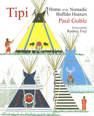 Award-winning author Paul Goble examines the construction, art, and significance of the tipi to the Plains Indians in his newest book, entitled Tipi: Home of the Nomadic Buffalo Hunters. Through a re-telling of the old-timer's stories, Goble shows how the tipi was more than just a home, but an expression of spiritual beliefs.