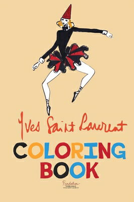 YVES SAINT LAURENT COLORING BOOK