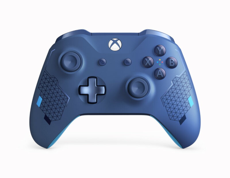 Xbox ワイヤレス コントローラー (スポーツ ブルー)の画像