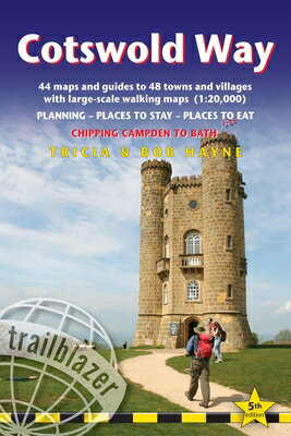 Cotswold Way: British Walking Guide: Planning, Places to Stay, Places to Eat; Includes 44 Large-Scal