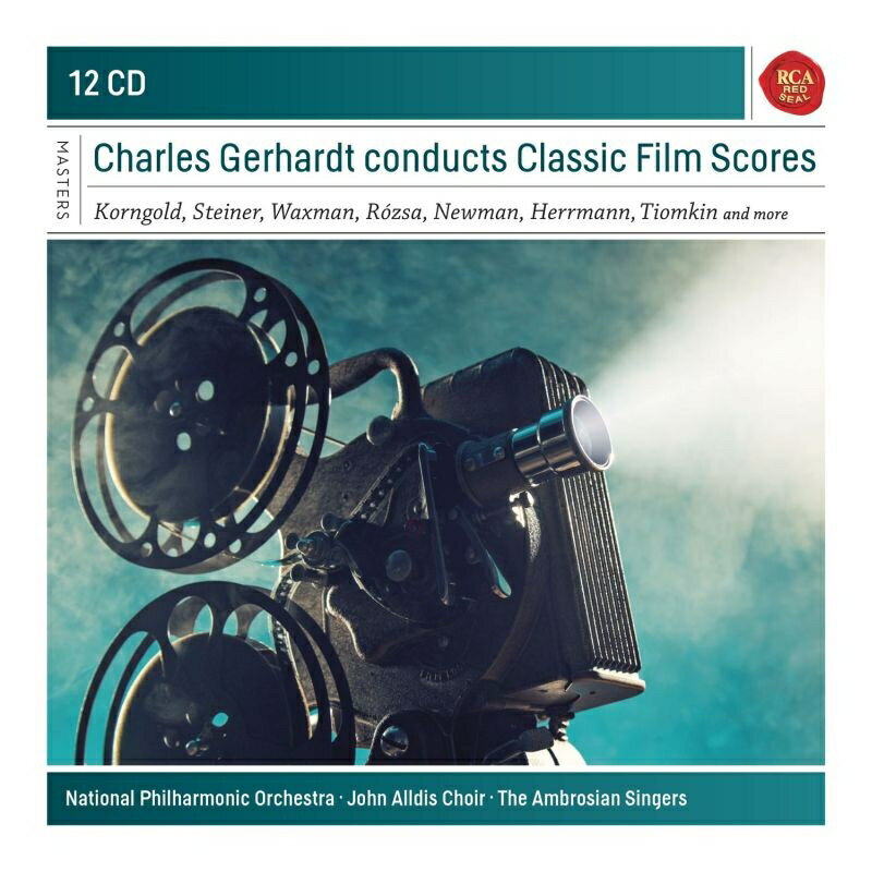 オムニバス（管弦楽）value 発売日：2020年03月13日 予約締切日：2020年03月09日 Charles Gerhardt Conducts Classic Film Scores (12CD) JAN：0190759206423 19075920642 Rca CD クラシック 管弦楽曲 輸入盤