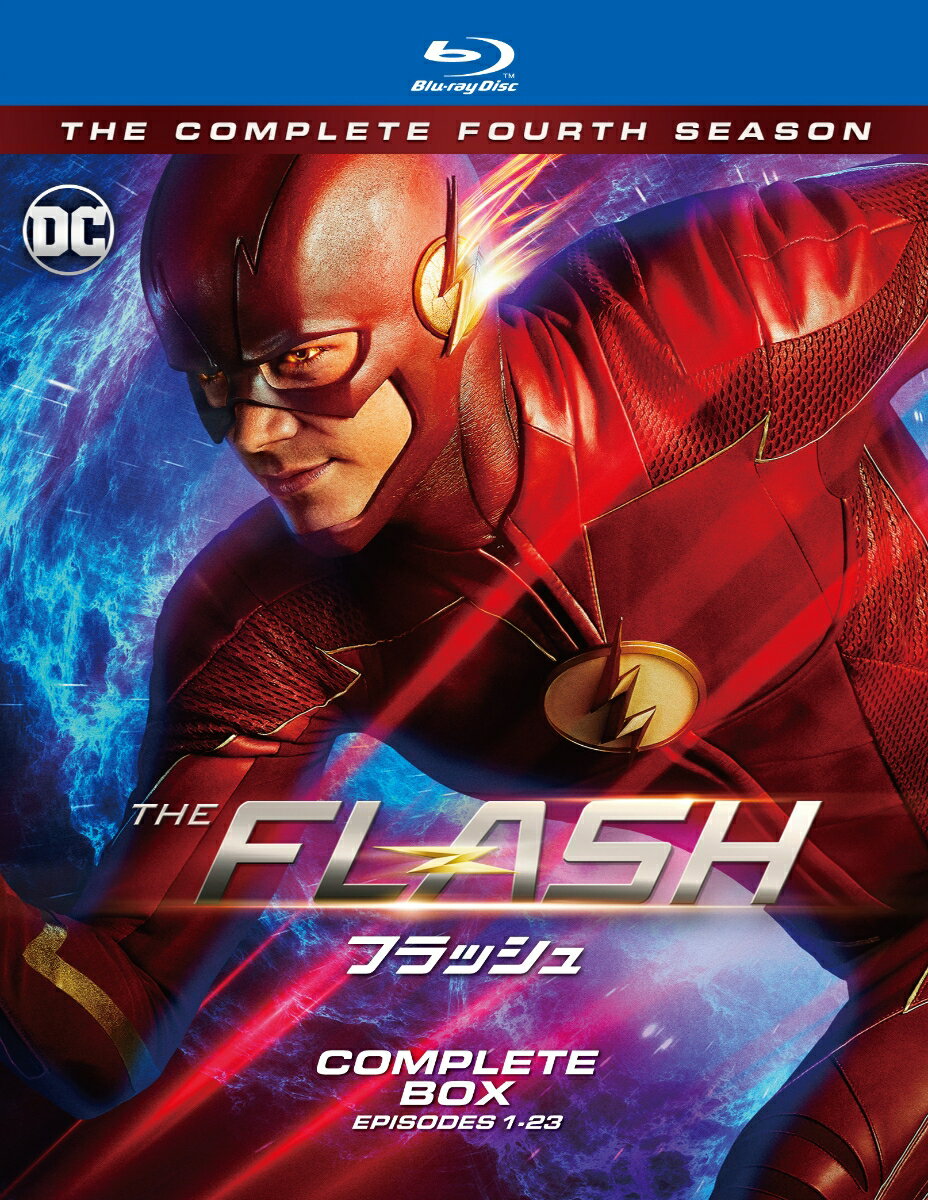 THE FLASH/フラッシュ ＜フォース・シーズン＞ブルーレイ コンプリート・ボックス(4枚組)【Blu-ray】