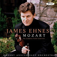 【輸入盤】ヴァイオリン協奏曲全集 ジェイムズ・エーネス、モーツァルト・アニヴァーサリー・オーケストラ(2CD)