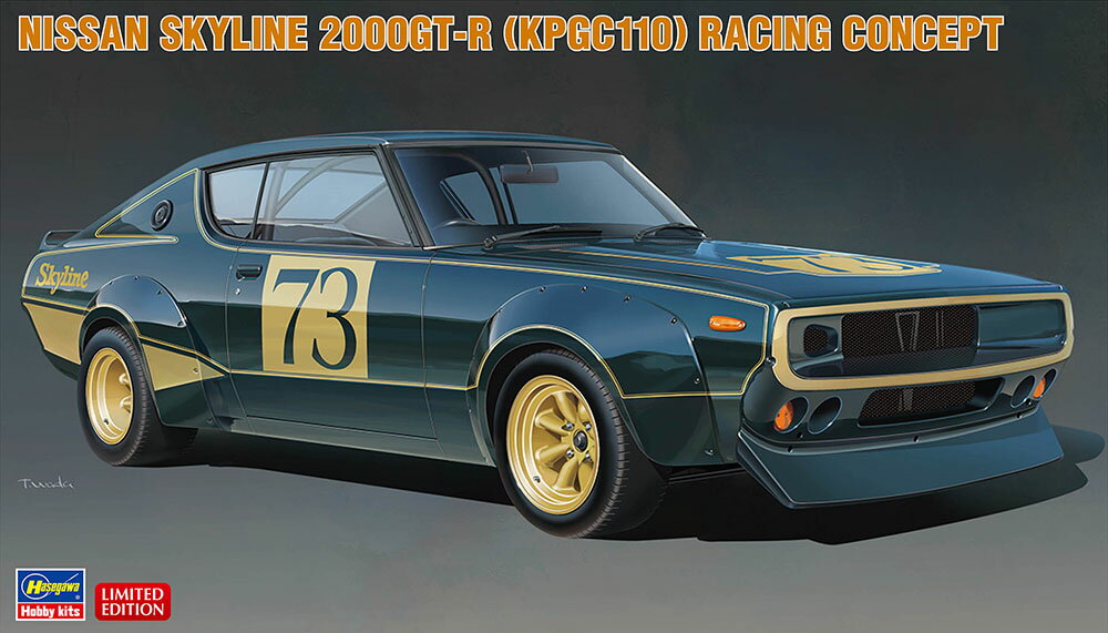 1/24 ニッサン スカイライン 2000GT-R(KPGC110) レーシングコンセプト 【20642】 (プラモデル)