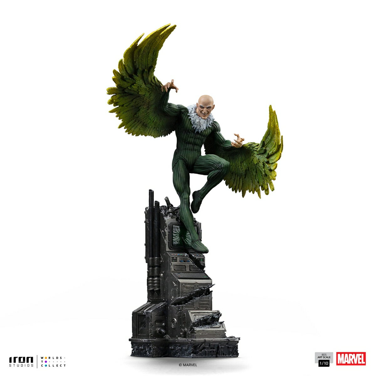 『マーベル』 【アイアン・スタジオ スタチュー】 「バトルジオラマ・シリーズ」 1/10スケール ヴァルチャー［コミック］ (フィギュア)
