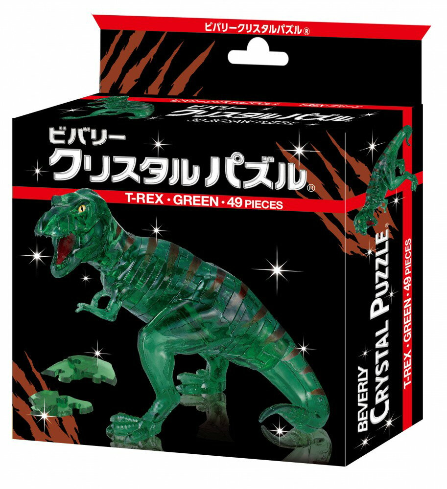 50227 クリスタル パズル　T-REX・グリーン