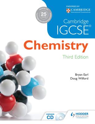 Cambridge Igcse Chemistry 3rd Edition Plus CD CAMBRIDGE IGCSE CHEMISTRY 3RD [ Bryan Earl ]
