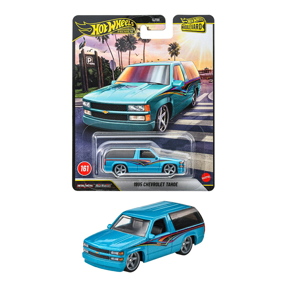 ホットウィール(Hot Wheels) ブールバード 1995 シボレー タホ ミニカー 1:64スケール 3歳から JHW23