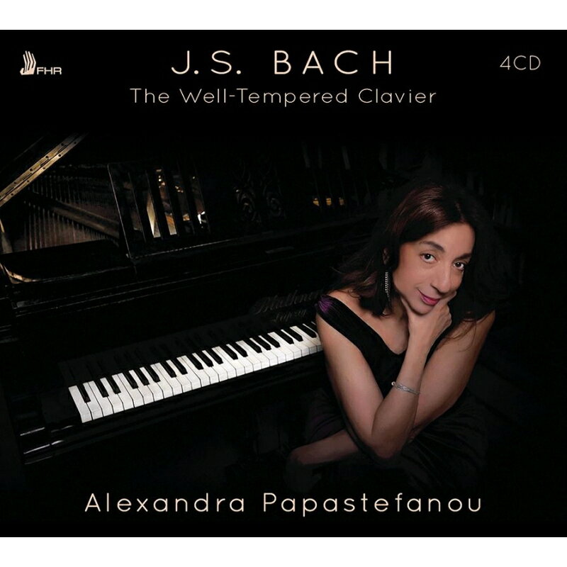 【輸入盤】平均律クラヴィーア曲集 全曲　アレクサンドラ・パパステファノウ（ピアノ）（4CD）