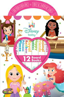 Disney Baby: 12 Board Books DISNEY BABY 12 BOARD BKS-12CY [ Pi Kids ]