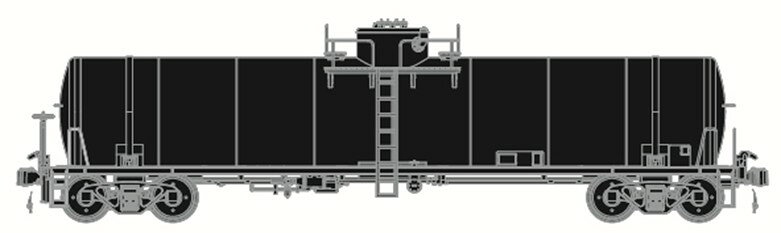 モデルアイコン タキ3000未塗装キット2両組 【947H】 (鉄道模型)