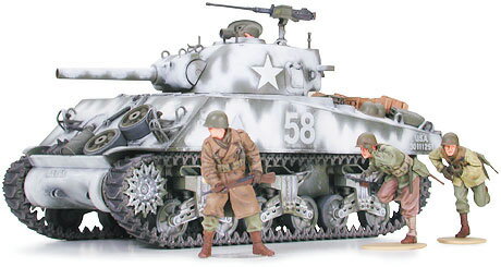 タミヤ 1/35 ミリタリーミニチュアシリーズ アメリカ M4A3 シャーマン・105mm榴弾砲搭載型 (突撃支援) 【35251】 (プラモデル)