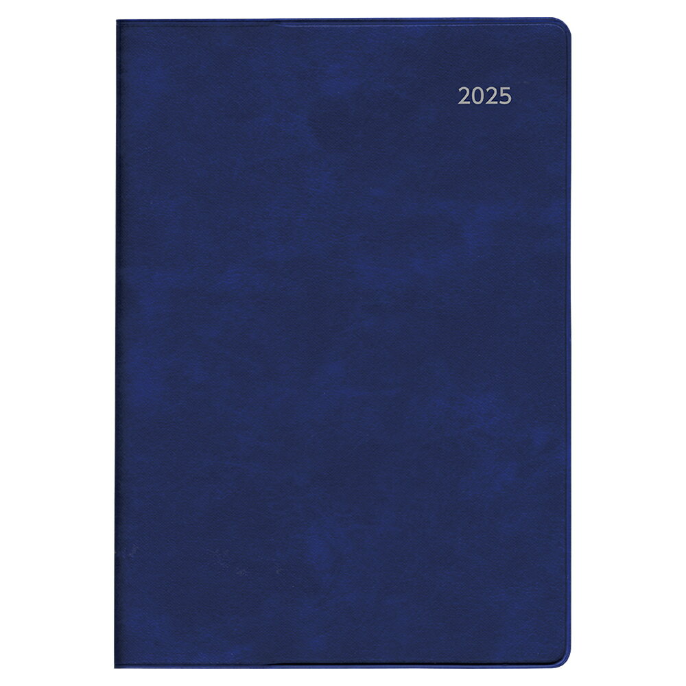 25-26 アポイント 文字大 A6 1Mブロック ネイビー