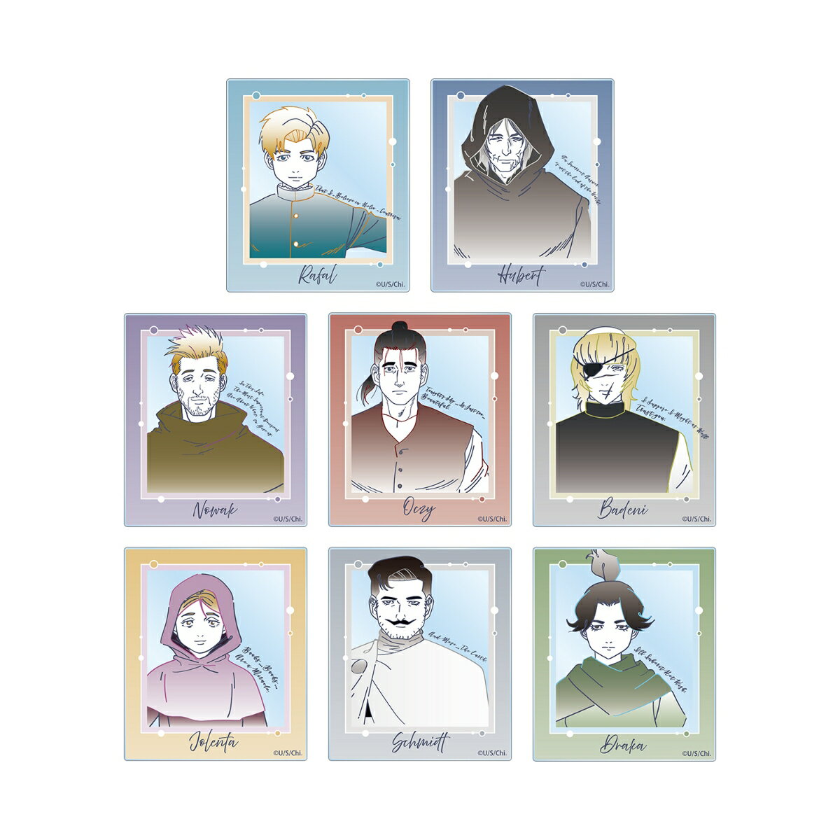 チ。 -地球の運動についてートレーディング lette-graph アクリルカード(BOX＝8個)