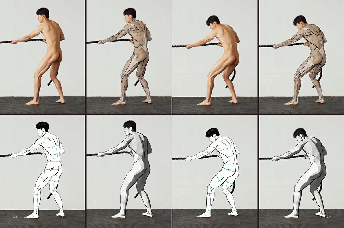 アナトミー・イン・モーション：動きのビジュアルリファレンス [ 3dtotal Publishing ] 3