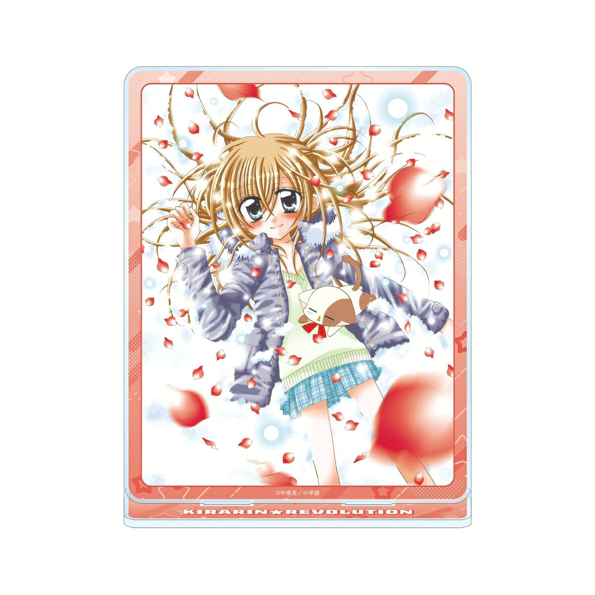 サイズ：（約）15.7×12.3cm
台座：（約）12.3×3.4cm
厚み：3mm