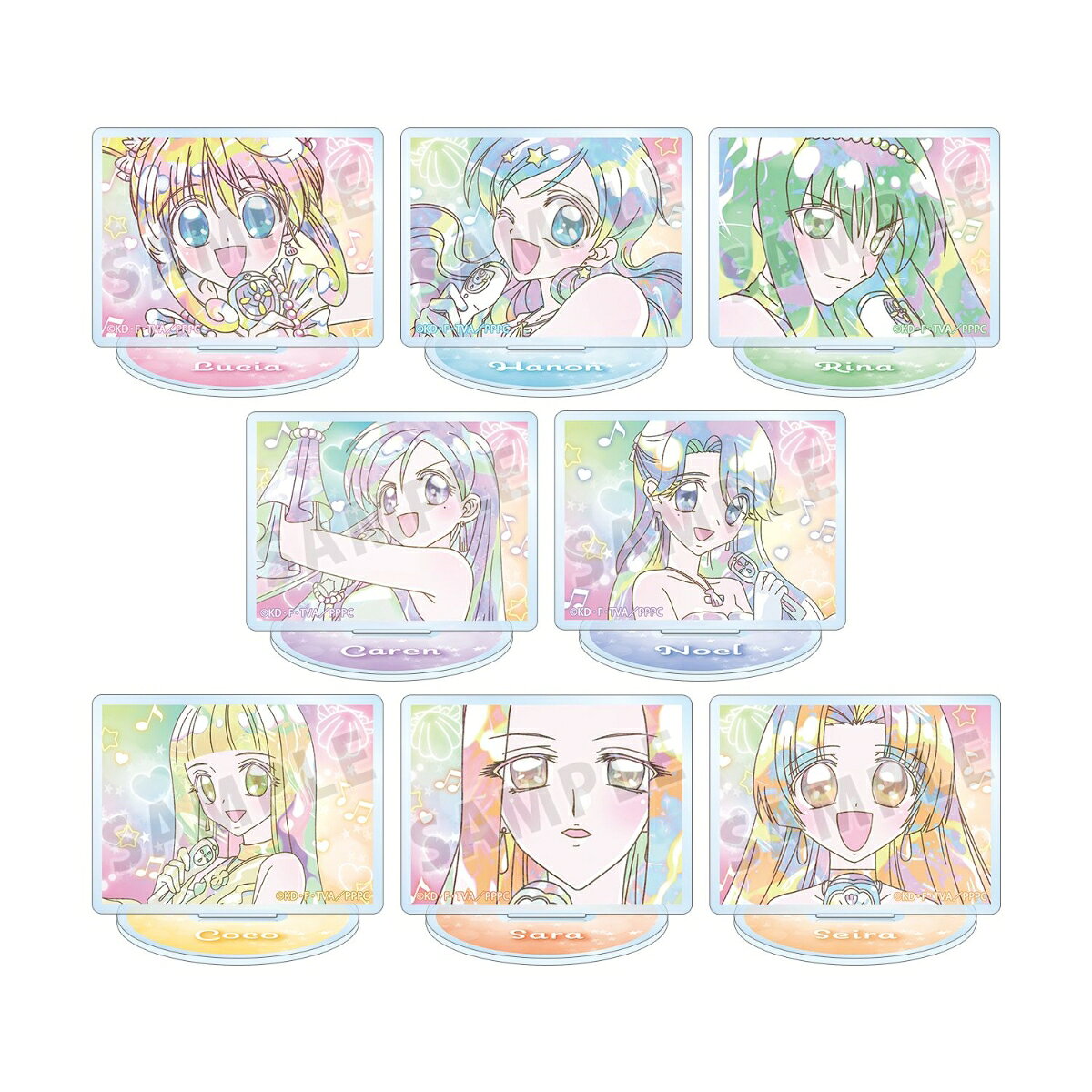 アニメ「ぴちぴちピッチ」トレーディング Ani-Art KAWAII label アクリルスタンド(BOX＝8個入)