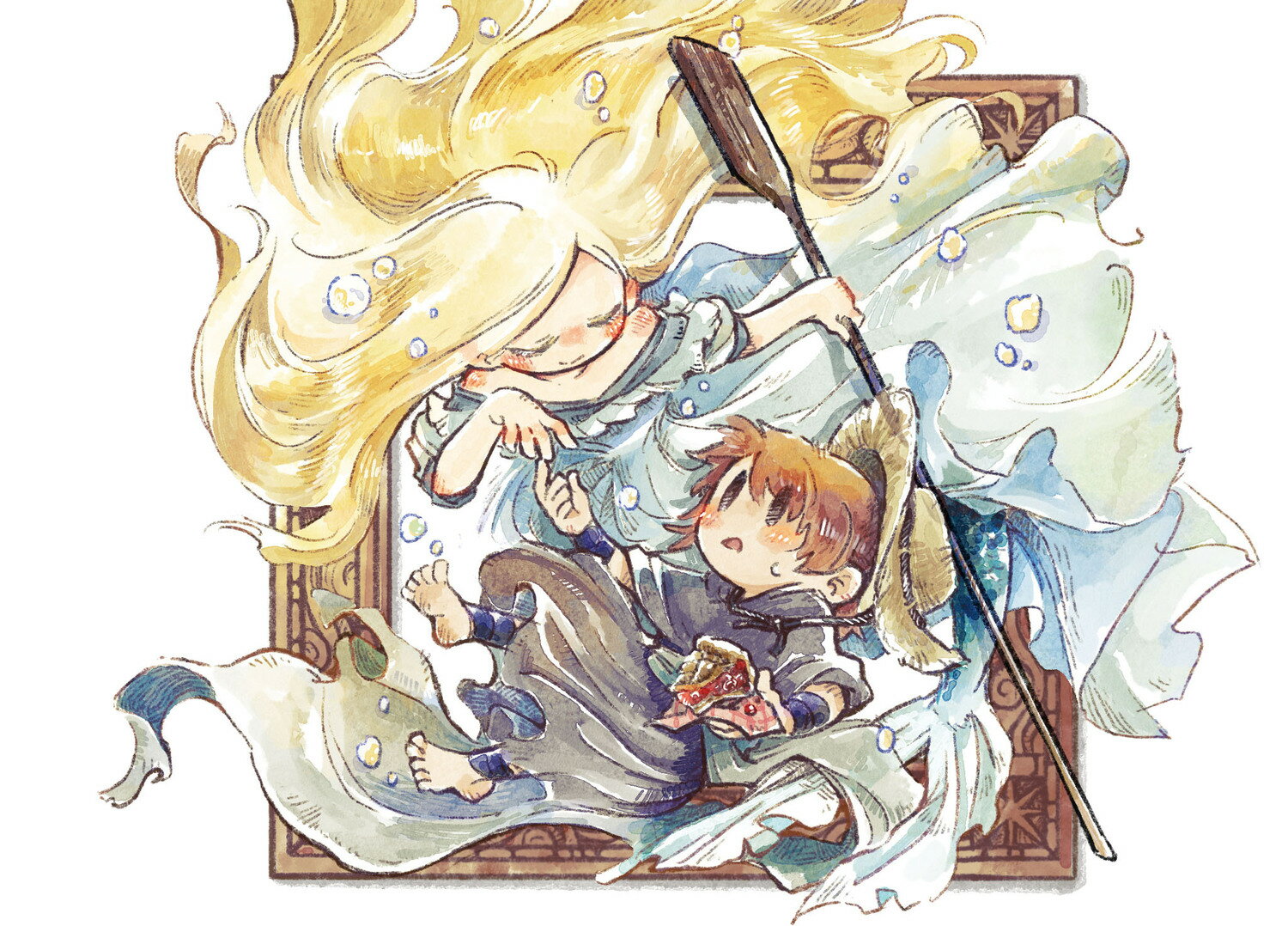 そしてふたりは手をとった