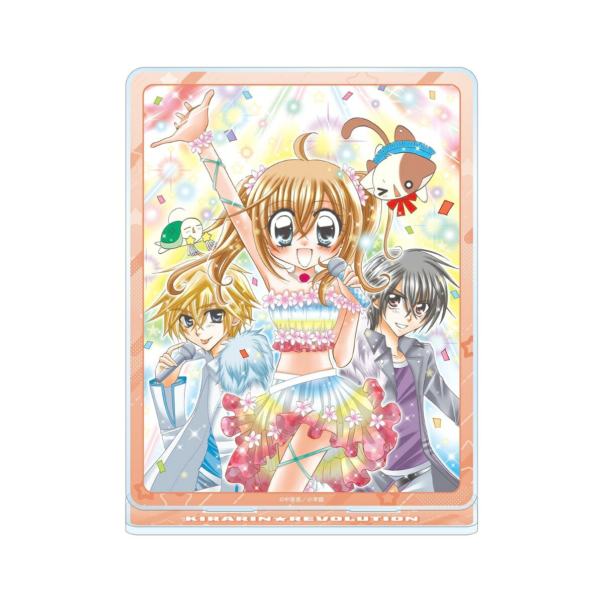 サイズ：（約）15.7×12.3cm
台座：（約）12.3×3.4cm
厚み：3mm