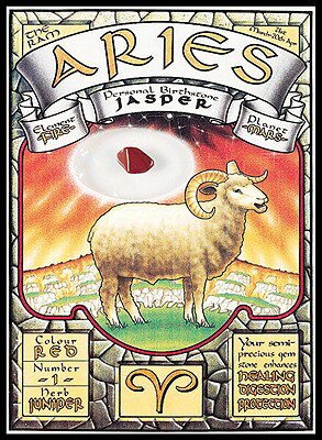 Aries [With Personal Birstone: Jasper] ARIES （Astrocards） [ U S Games Systems ]