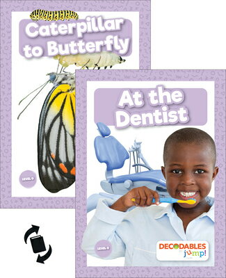 At the Dentist & Caterpillar to Butterfly AT THE DENTIST & CATERPILLAR T （Level 0 - Lilac Set） [ William Anthony ]